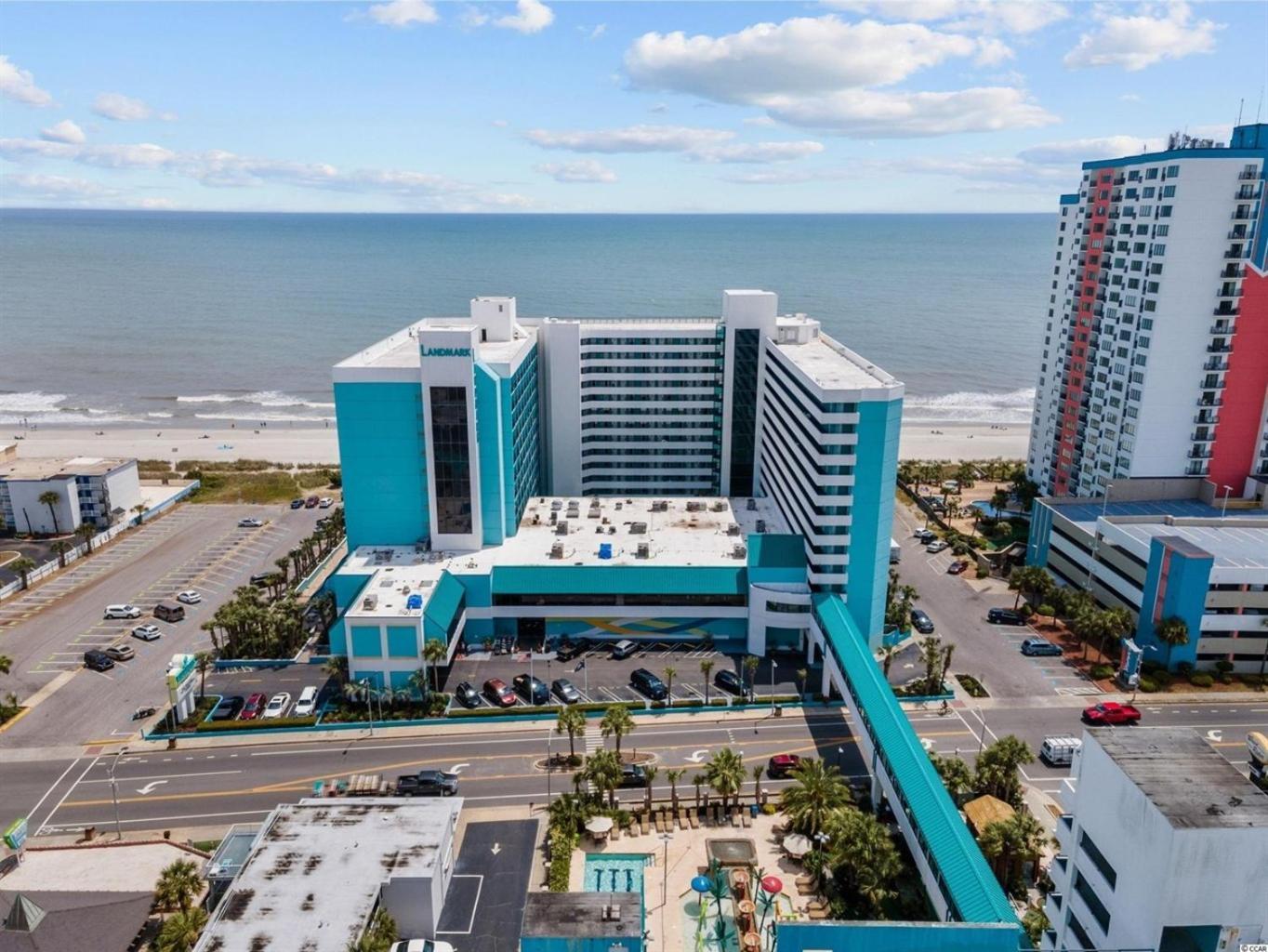 Remodeled Condo, Waterpark View At Landmark Resort Myrtle Beach Dış mekan fotoğraf